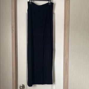 New Directions Black Maxi Skirt -Medium